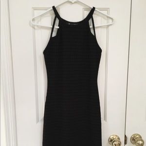 Long Black Bodycon Dress